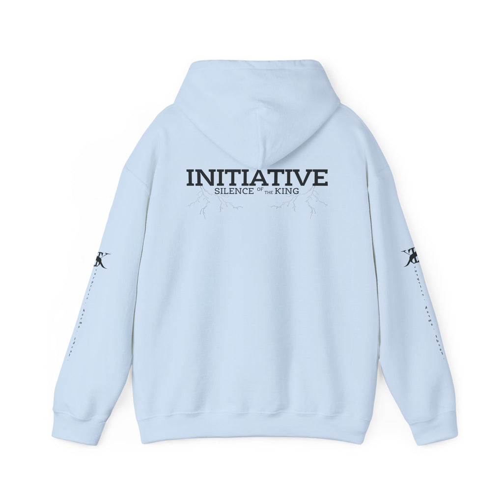 Unisex Heavy Blend™ Hooded “INITIATIVE
SILENCE OF THE KING”