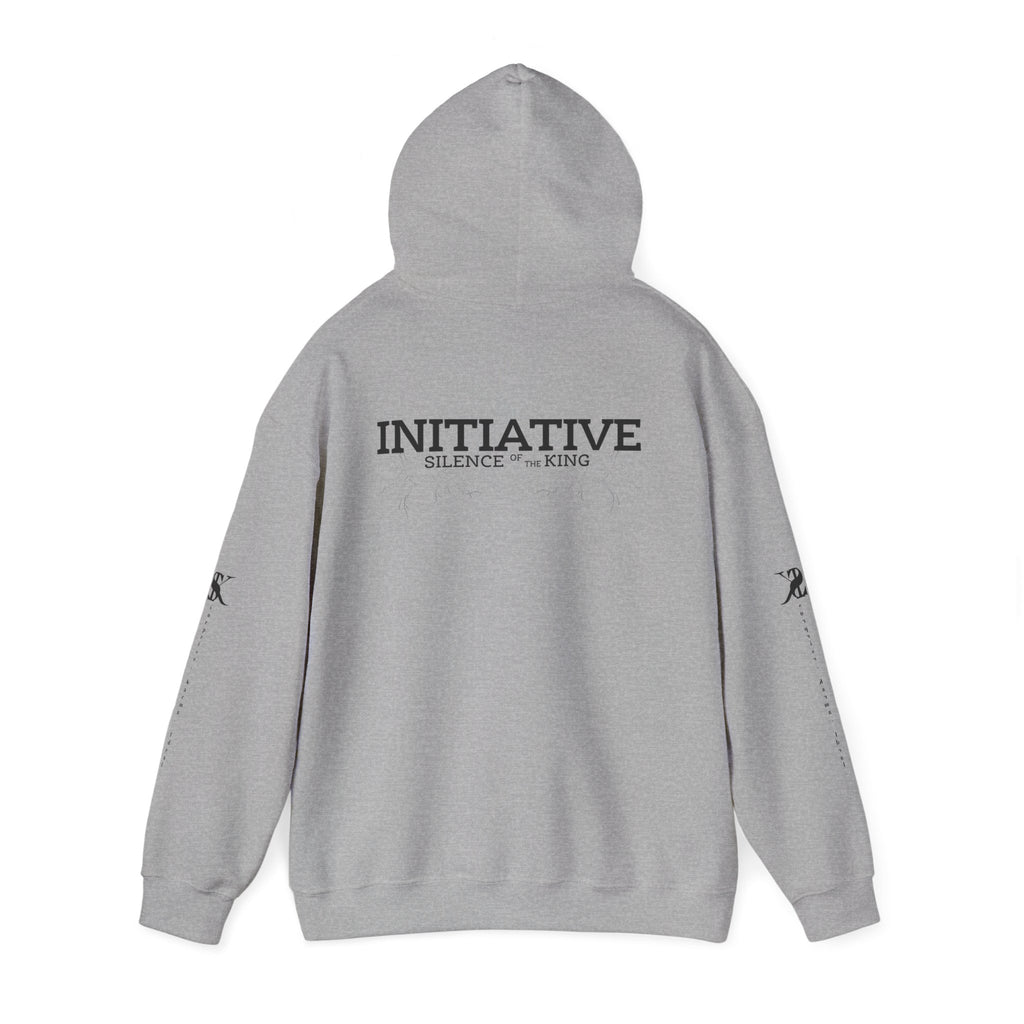 Unisex Heavy Blend™ Hooded “INITIATIVE
SILENCE OF THE KING”