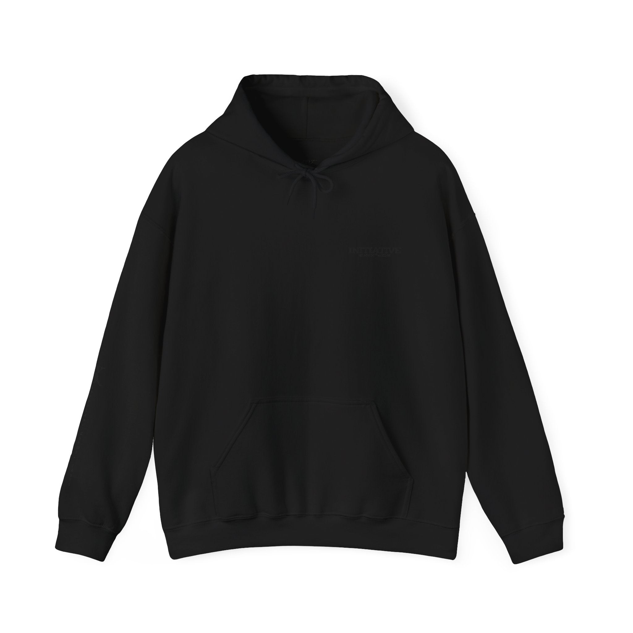 Hoodie - "INITIATIVE: Silence of the King" Minimal Graphic Pullover
