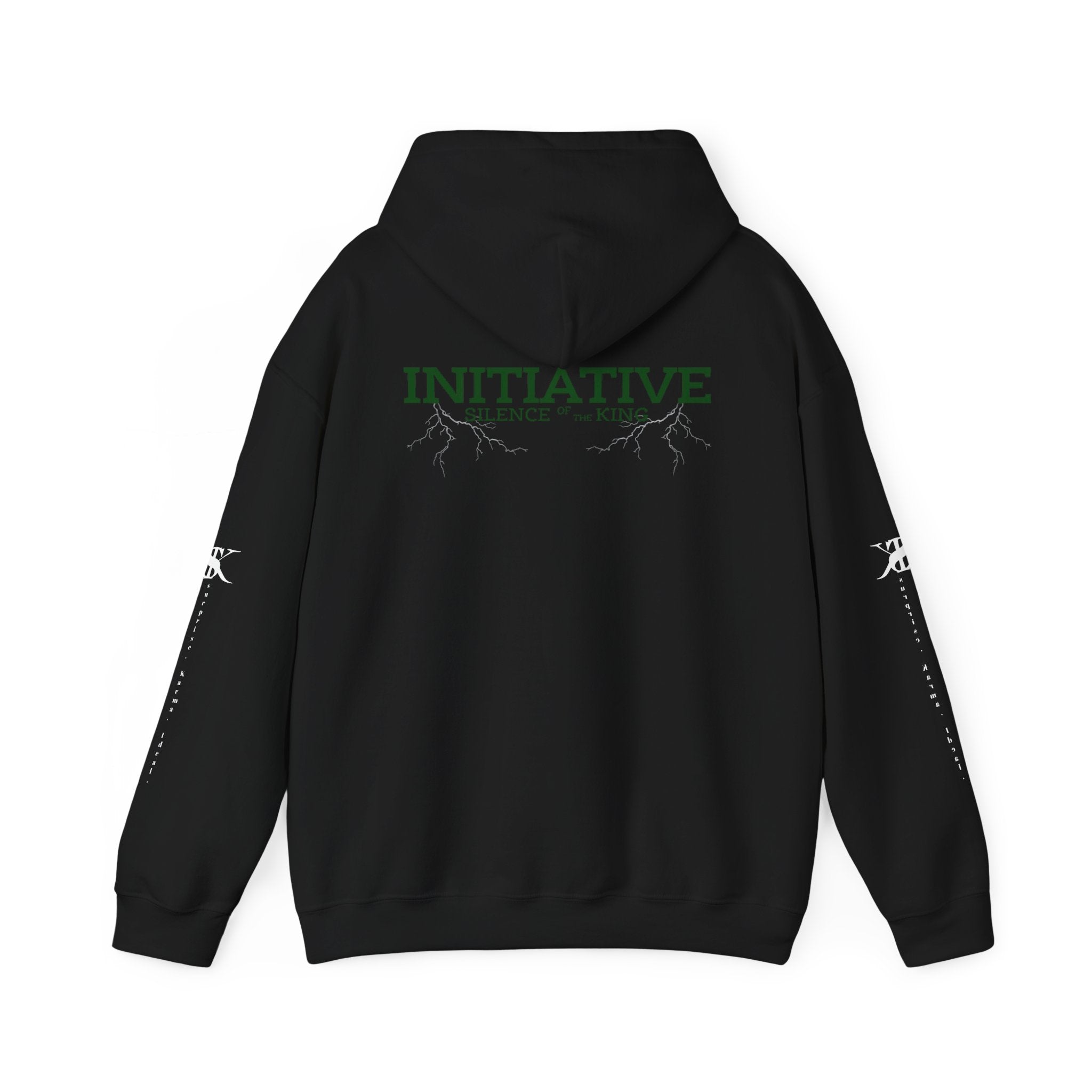 Unisex Heavy Blend™ Hooded “INITIATIVE
SILENCE OF THE KING”