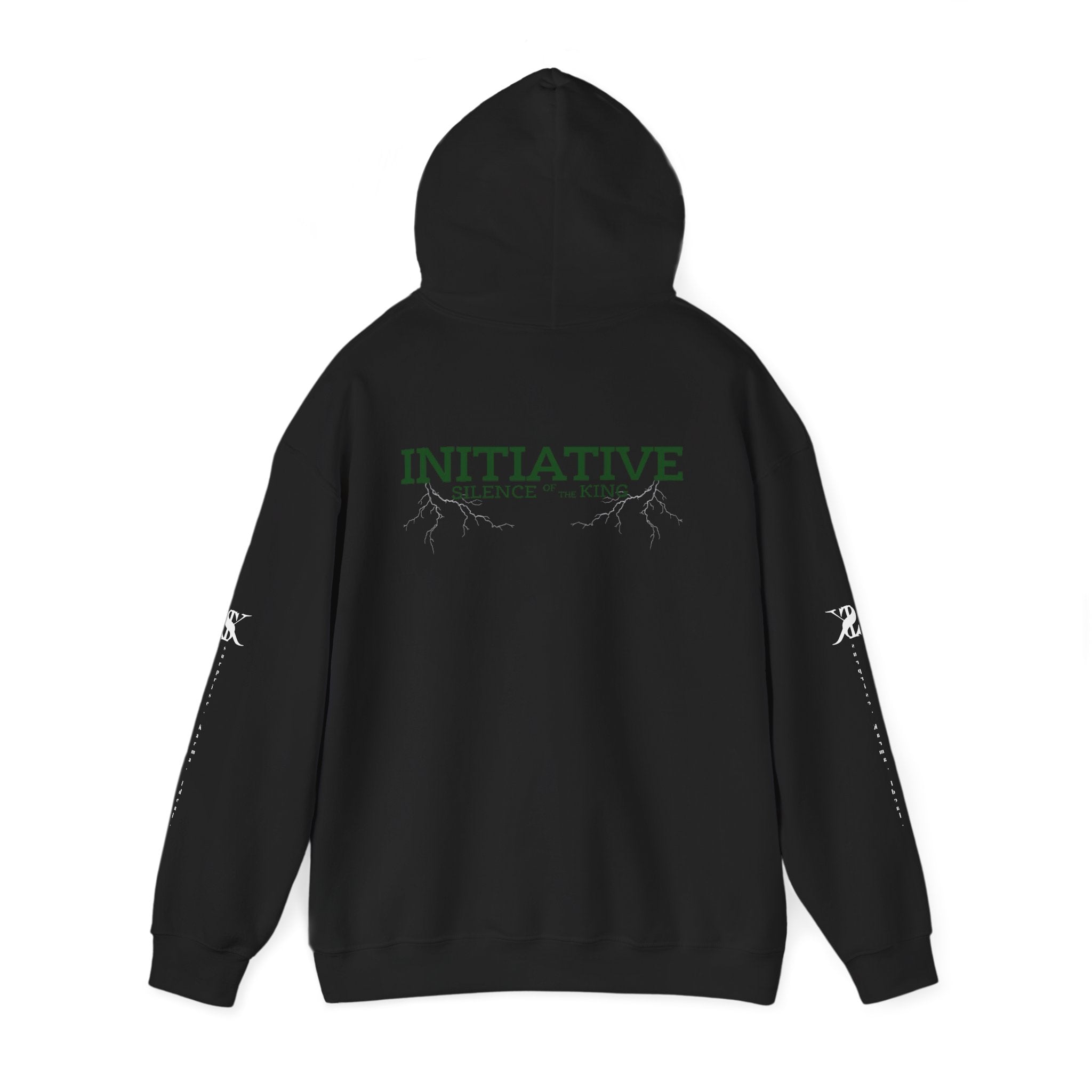 Unisex Heavy Blend™ Hooded “INITIATIVE
SILENCE OF THE KING”