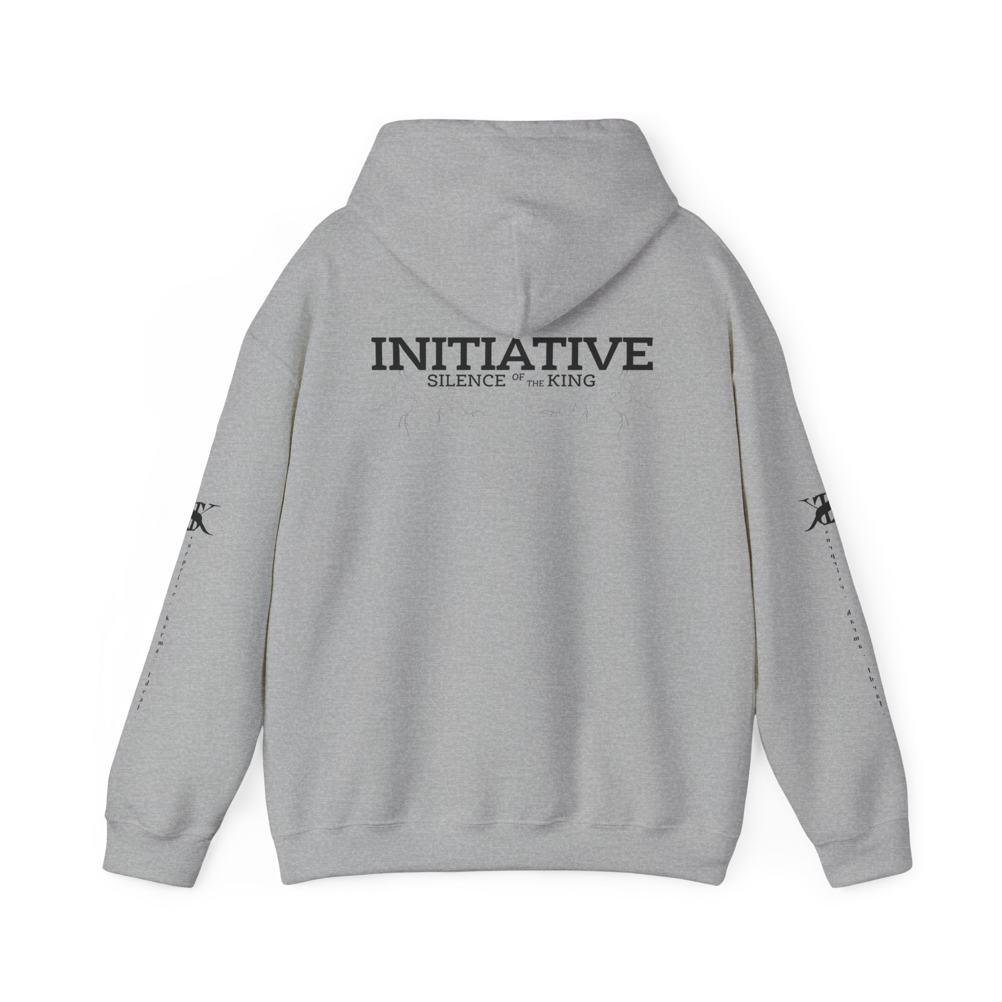 Unisex Heavy Blend™ Hooded “INITIATIVE
SILENCE OF THE KING”